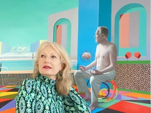 "Peindre et écrire, deux nécessités jumelles" : l'artiste peintre Laïna Hadengue signe un très beau premier roman