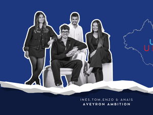 VIDÉO. Un jeune, un projet : Inès, Tom, Anaïs et Enzo, quatre chefs d'entreprise au service du territoire, lancent Aveyron ambition, un club d'entrepreneurs