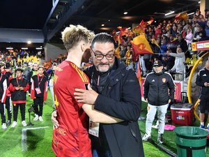 Play-offs de Ligue 2 : "Un Aveyronnais qui n'y croit pas, il reste à la maison...", le président de Rodez, Pierre-Olivier Murat, est plein d'ambition avant d'aller défier Saint-Étienne