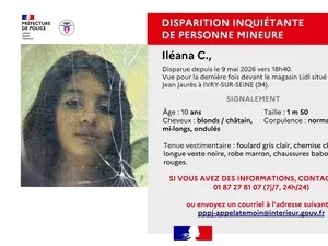 Disparition inquiétante : illettrée, elle ne connaît pas son identité ni sa date de naissance, une enfant de 10 ans introuvable depuis le 9 mai