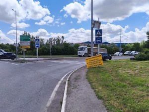Travaux : jusqu'au 5 juin, la rocade de Rodez, entre les giratoires de Saint-Marc et des Moutiers, ferme la nuit, de 20 h à 6 h, pour moderniser l'éclairage public