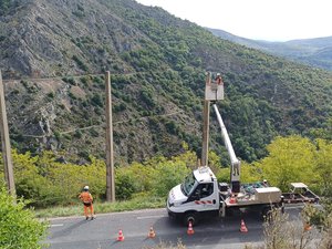 Enedis enterre sa ligne électrique pour protéger le gypaète barbu dans cette vallée de l'Aveyron