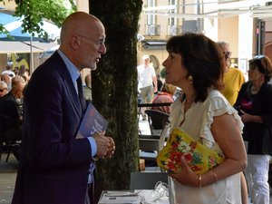 Bosch, culture, aéroport... : en visite à Rodez, la présidente de la Région Occitanie, Carole Delga, loue "un dialogue renoué" avec la Ville