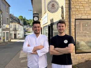 VIDÉO. "Ce n'était que du bonheur" : en Aveyron, Yoann et Angelo de la boulangerie-pâtisserie Roumieux, terminent finalistes de "La meilleure boulangerie de France"