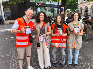 "Derrière chaque euro donné, il y a une réponse immédiate à un besoin" : à Rodez, les bénévoles de la Croix-Rouge au contact des habitants pour assurer le financement de leurs missions