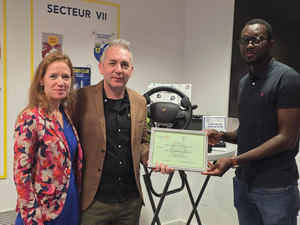 Le Rotary attribue son Prix du développement durable à l'entreprise Adap'auto de Guillaume Fauconnier à Rodez