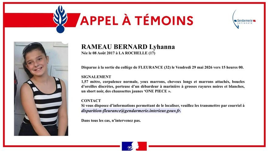 Disparition de Lyhanna : plainte pour viol, comportement inapproprié ...