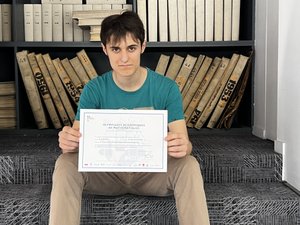 Le Firminois Achille Alcouffe, lycéen à Rodez, jeune cador en mathématiques
