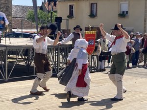 EN IMAGES. Le temps des moissons dans ce village de l'Aveyron : 350 figurants de retour à la vie d'antan
