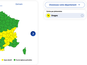 CARTE. Météo : le temps fait le yo-yo, la pluie fait son retour ce lundi 8 juin, 24 départements placés en vigilance jaune orages, à quoi s'attendre ?