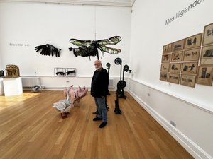 L'univers poétique et surréaliste du sculpteur ruthénois Jean-Paul Douziech