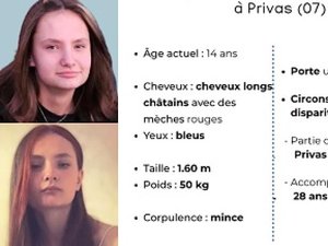 Disparition inquiétante : Sarah, 14 ans, reste introuvable depuis bientôt deux mois, elle avait déjà fugué une première fois, une information judiciaire ouverte