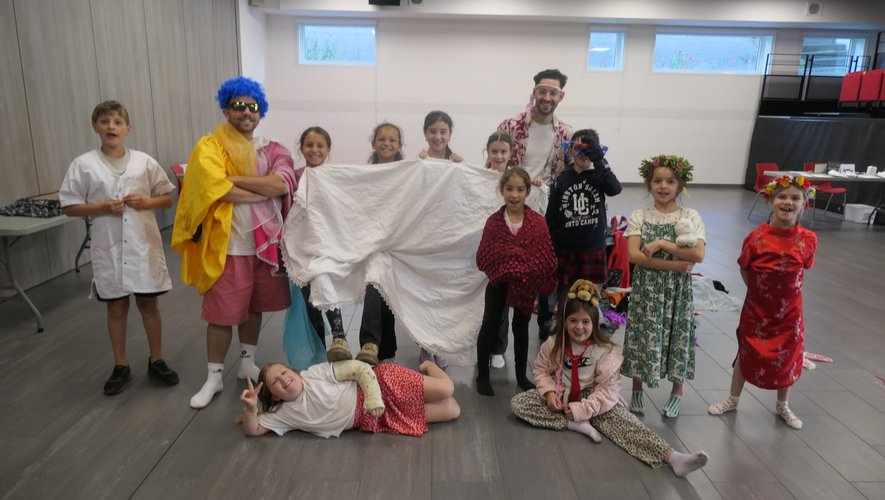 Luc-la-Primaube. MJC: the children made surfboards