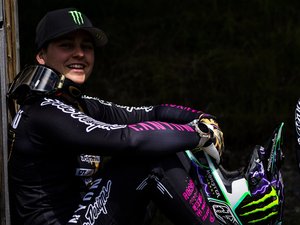 Cyclisme - VTT descente : la Millavoise Marine Cabirou termine au pied du podium à Lenzerheide