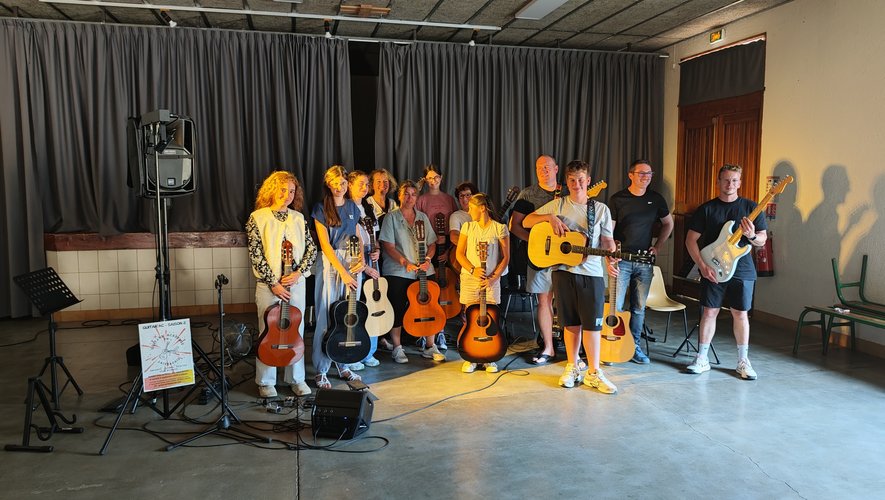 Laissac-Sévérac-l’Église. Μουσική γιορτή στο Guitar Academy στο Laissagais