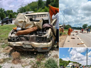 L'enfant de 11 ans emprunte le petit camion de ses parents et fonce sur un cortège de moines bouddhistes, 8 morts