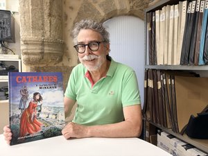 "Pour le dessin, j'ai trouvé ça intéressant" : l'hérésie cathares exploré en BD par l'auteur Jean-Pierre Lambel
