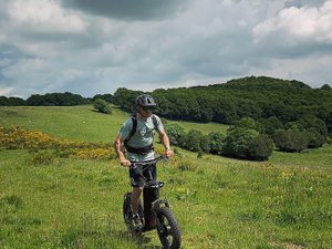 "Cet événement est une chance de découvrir le territoire en toute sécurité" : Maxime Rouquet prend part à l'échappée verte sur l'Aubrac