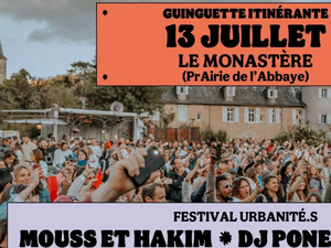Canicule : le Festival Urbanité.s adapte sa programmation et vous attend au Monastère ce lundi soir