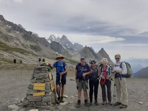 Le groupe randonnée de l'ASPTT Rodez a fait le tour du Mont-Blanc !