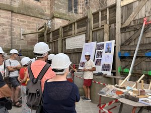 "Ce métier raconte une histoire" : dans les coulisses de la restauration du clocher de la cathédrale Notre-Dame de Rodez