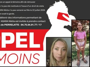 Elle n'a pas ramené sa fille à l'issue de son droit de visite : la gendarmerie du Gard relaie un appel à témoins
