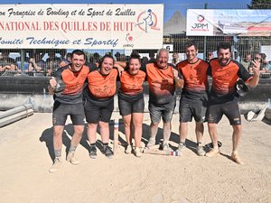 Quilles de huit : spectacle attendu à tous les niveaux lors du championnat de France par équipes