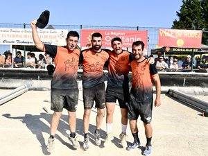 Quilles de huit : un troisième titre national en quatre saisons, Pradalier (Inières) a fait du Trauc son terrain de jeu