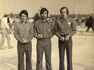 Un sportif, un événement. "C'est un jeu d'équipe" : Jean-Claude Catusse, René Sénézergues, Christian Lafon, une triplette de Decazeville au sommet de la pétanque