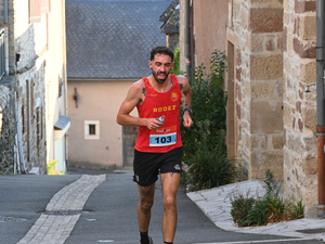 Course à pied : à Bozouls, le rythme d'enfer de Lucas Gaquière !