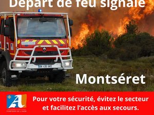 Incendie dans l'Aude : un accident de la circulation provoque un départ de feu, 100 hectares déjà brûlés, 240 pompiers mobilisés, des habitants appelés à se confiner