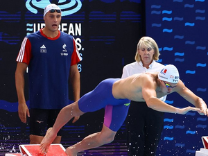 Natation : formé à Millau, Pierre Largeron médaillé d'argent en relais 4x200 m avec Léon Marchand lors des championnats d'Europe