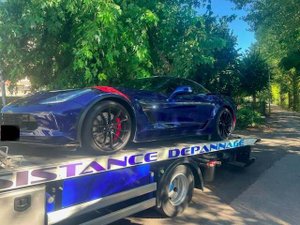 "Le mois d'août continue d'affoler les compteurs" : près de l'A75, à bord de sa Chevrolet Corvette, il est flashé à 156 km/h sur une route départementale