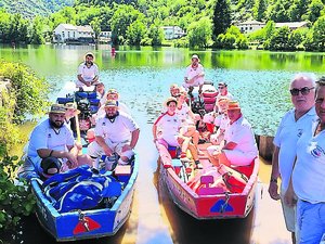 Ce club de joutes de l'Aveyron propose des initiations pour partir en quête de nouveaux adhérents