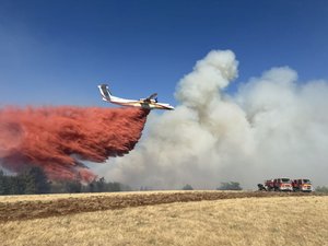 Feu de Livinhac-le-Haut : plus de 400 sapeurs-pompiers se sont relayés sur le terrain pour combattre les flammes durant trois jours