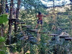 Comme un goût d'aventure à la base de pleine nature de cette commune de l'Aveyron