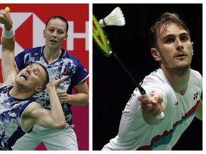 VIDÉOS. Incroyable : le badminton français n'avait jamais gagné une finale mondiale, il décroche deux titres le même jour !