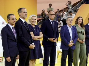ANALYSE. Présidentielle 2027 : "L'économie, qui touche au pouvoir d'achat et à la dette, sera centrale", le politologue Benjamin Morel décrypte le débat des candidats déclarés face aux patrons
