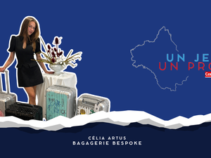 VIDÉO. Un jeune, un projet : Célia Artus, la main dans le bagage pour façonner sa marque Bagagerie Bespoke personnalisée à votre image