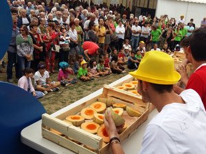 Dans cette commune de l'Aveyron, le record du plus gros mangeur de melon va-t-il être battu ce week-end ?