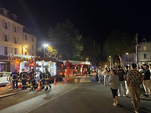 Incendie dans un restaurant de Rodez : une personne de 56 ans transportée à l'hôpital après avoir inhalé des fumées