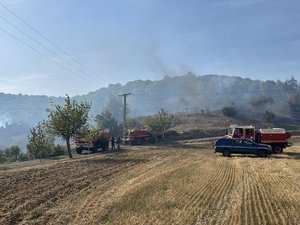 Un deuxième incendie mobilise cinquante pompiers de l'Aveyron depuis ce samedi après-midi, douze habitants de deux hameaux évacués