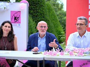 "À ceux qui marchent, à ceux qui courent, seuls, en famille, entre collègues" : la Rose de Rodez continue de fleurir en octobre sur le Piton