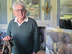 Salles-la-Source. "Tomber sur un paysage imprévu force notre regard" : en Aveyron, le petit-neveu du célèbre Toulouse-Lautrec expose (lui aussi) ses peintures