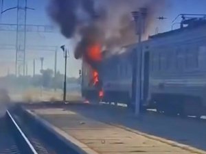 VIDÉOS. Guerre en Ukraine : pourquoi la Russie a-t-elle déclenché la semaine dernière une "bataille du rail" contre les trains de voyageurs ?