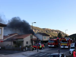 Un incendie se déclare dans une boulangerie de l'Aveyron
