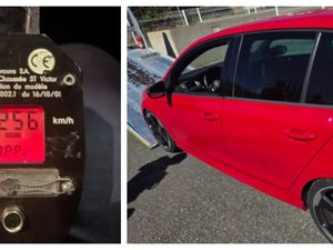 Il fonce à 256 km/h sur une route limitée à 90 en pleine nuit, mais les gendarmes n'étaient pas encore couchés : le conducteur de 22 ans dit adieu à son permis