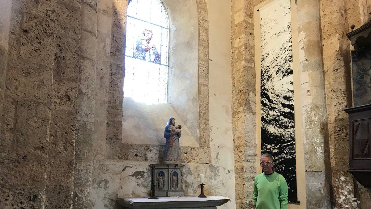 VIDÉO. Après "De l’obscur au lumineux" se succède le Vivant dans l’atelier de Vincent Alliot à Salles-la-Source