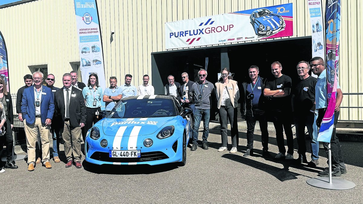À Marcillac, Purflux, un des leaders de la fabrication du filtre à huile, fête ses 70 ans