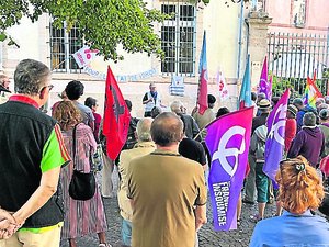 "Un permis de tuer qui fragilise les enquêtes" : mobilisation à Rodez pour dénoncer la loi sur la présomption de légitime défense pour les forces de l'ordre